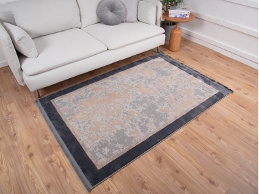 Paris Pixels Zymta Winter Carpet 160 x 230 Cm - Cream / Grey