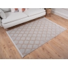 Paris Arab Zymta Winter Carpet 80 x 300 Cm - Light Grey / Cream