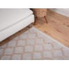 Paris Arab Zymta Winter Carpet 80 x 300 Cm - Light Grey / Cream