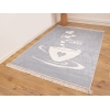 Palermo Carpet Design Decorative I Love Coffee 120 x 180 cm - Grey / Off White