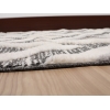Katy Lozya 100 x 100 cm Round Zymta Winter Carpet - Cream / Anthracite