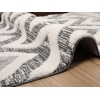 Katy Lozya 150 x 230 cm Zymta Winter Carpet - Cream / Anthracite