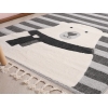 Katy Bear 80 x 150 cm Zymta Winter Carpet - Anthracite / Grey