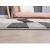 Katy Bear 80 x 150 cm Zymta Winter Carpet - Anthracite / Grey