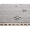 Katy Sneaky Cat 150 x 230 cm Zymta Winter Carpet - Cream / Grey
