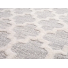 Katy Halley 60 x 60 cm Round Zymta Winter Carpet - Cream / Grey