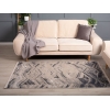 Paris Olivia 120 x 180 cm Zymta Winter Carpet - Grey / Dark Beige