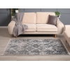 Paris Bloom 120 x 180 cm Zymta Winter Carpet - Dark Grey / Dark Beige