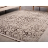 Paris Circles 120 x 180 cm Zymta Winter Carpet - Dark Beige / Brown