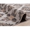 Paris Hermosa 160 x 230 cm Zymta Winter Carpet - Beige / Grey