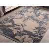Paris Livik 160 x 230 cm Zymta Winter Carpet - Grey / Beige