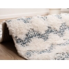 Barcelona Nelly 80 x 300 cm Zymta Winter Carpet - Cream / Petrol Blue