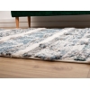Barcelona Trona 150 x 230 cm Zymta Winter Carpet - Blue / Cream