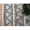Barcelona Trona 150 x 230 cm Zymta Winter Carpet - Blue / Cream