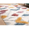 Barcelona Vector 150 x 230 cm Zymta Winter Carpet - Cream / Yellow