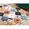 Barcelona Mappy 200 x 300 cm Zymta Winter Carpet - Cherry / Cream