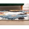 Barcelona Mappy 150 x 230 cm Zymta Winter Carpet - Cherry / Cream