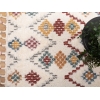 Barcelona Bolona 120 x 180 cm Zymta Winter Carpet - Cherry / Cream
