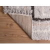 Bohemian Rectangles 160 x 230 cm Zymta Winter Carpet - Light Grey / Off White / Dark Grey / Light Beige