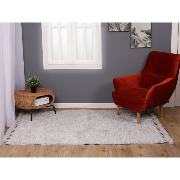 Bohemian Plain 200 x 300 Cm Zymta Winter Carpet - Grey