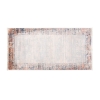 Rome Chaos 80 x 160 cm Zymta Winter Carpet - Light Beige / Salmon / Navy Blue / Grey