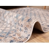 Rome Mini Lozenges 160 x 240 cm Zymta Winter Carpet - Light Beige / Turquoise / Orange / Grey