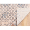 Rome Mini Lozenges 160 x 240 cm Zymta Winter Carpet - Light Beige / Turquoise / Orange / Grey