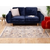 Rome Nima 300 x 400 cm Zymta Winter Carpet - Light Beige / Navy Blue / Light Brown / Yellow