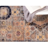 Rome Oldie 300 x 400 cm Zymta Winter Carpet - Navy Blue / Light Beige / Terracotta / Blue