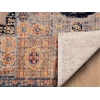 Rome Oldie 160 x 240 cm Zymta Winter Carpet - Navy Blue / Light Beige / Terracotta / Blue