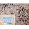 Rome Floret 120 x 180 cm Zymta Winter Carpet - Navy Blue / Grey / Blue / Yellow