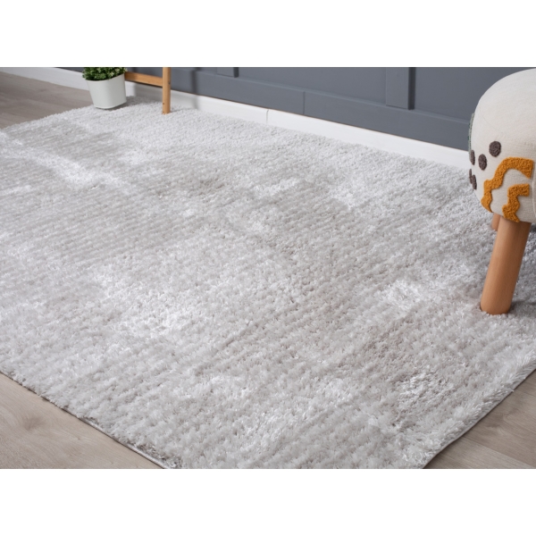 Bella Stripes 160 x 230 cm Zymta Winter Carpet - Mink / Cream