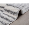 Bella Tiles 80 x 150 cm Zymta Winter Carpet - Cream / Dark Grey / Grey