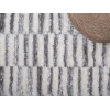 Bella Tiles 80 x 150 cm Zymta Winter Carpet - Cream / Dark Grey / Grey
