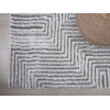 Bella Illusion 80 x 150 cm Zymta Winter Carpet - Cream / Grey