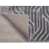 Bella Maze 80 x 150 cm Zymta Winter Carpet - Dark Grey / Light Grey