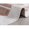 Comfy Arches 120 x 180 cm Zymta Winter Carpet - Off White / Salmon