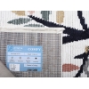 Comfy Wildlife 80 x 150 cm Zymta Winter Carpet - Off White / Grey / Green / Salmon