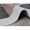 Comfy Debby 80 x 150 cm Zymta Winter Carpet - Off White / Indigo / Burnt Orange / Salmon