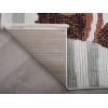 Comfy Grizzly Bear 120 x 180 cm Zymta Winter Carpet - Off White / Green / Terracotta / Salmon
