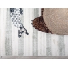 Comfy Grizzly Bear 160 x 230 cm Zymta Winter Carpet - Off White / Green / Terracotta / Salmon