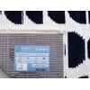 Comfy Arches 160 x 230 cm Zymta Winter Carpet - Off White / Navy Blue