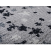 Comfy Mini Stars 200 x 300 cm Zymta Winter Carpet - Grey / Off White / Navy Blue / Petrol Green