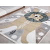 Comfy Lion 80 x 150 cm Zymta Winter Carpet - Dark Yellow / Off White / Light Brown / Grey