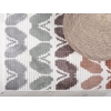 Comfy Butterflies 160 x 230 cm Zymta Winter Carpet - Off White / Brown / Green / Terracotta