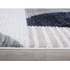 Comfy Vivo 120 x 180 cm Zymta Winter Carpet - Green / Off White / Grey / Navy Blue