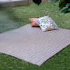 Owen Caramel 120 x 180 cm Jute Decorative Rug Natural - Beige / Brown