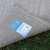 Owen Caramel 120 x 180 cm Jute Decorative Rug Natural - Beige / Brown