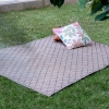 Posy Caramel 80 x 150 cm Jute Decorative Rug Natural - Beige / Brown