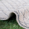 Posy Caramel 80 x 150 cm Jute Decorative Rug Natural - Beige / Brown